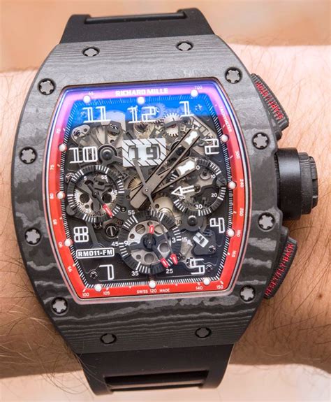 Richard Mille RM 011 Felipe Massa Black Night NTPT Carbon 